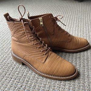 Sold - Vince Cabria Lace-Up Boot